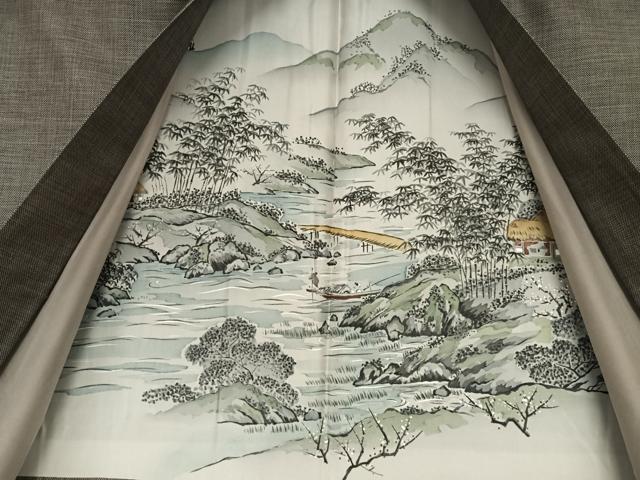 平和屋着物○男性 本場大島紬 アンサンブル カタス9マルキ 正絹 逸品