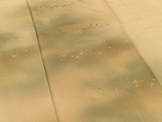 平和屋着物○○箔工芸作家 河村喜之助 訪問着 箔散らし 暈し