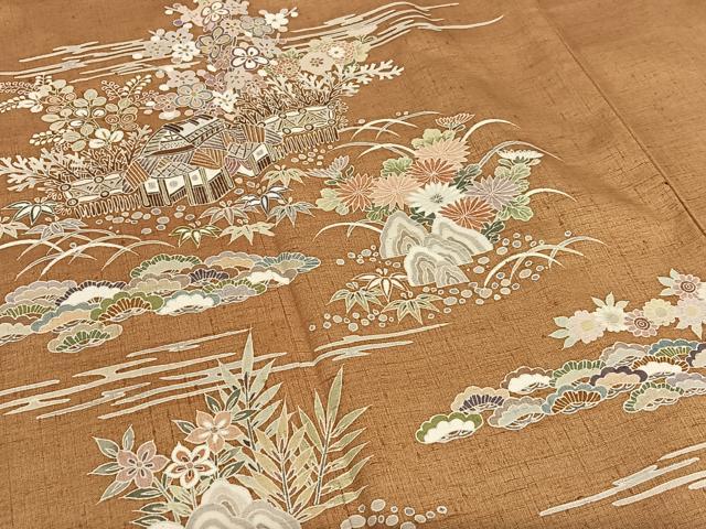 平和屋着物○江戸小紋 角通し 逸品 未使用 DAAB8170ps