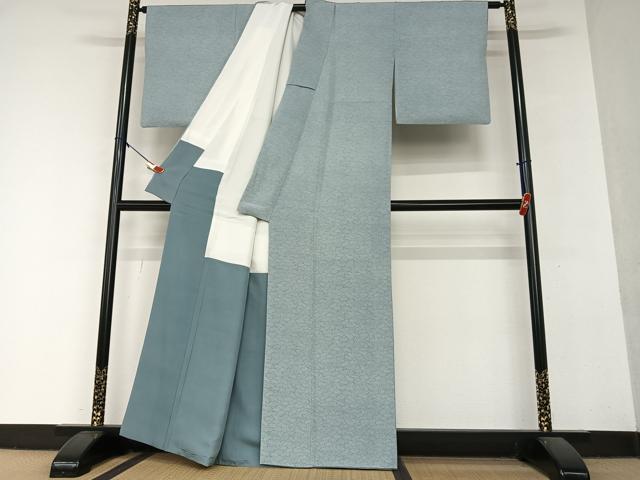 平和屋着物○伝統工芸士 保科祐彩 江戸小紋 地紙重ね文