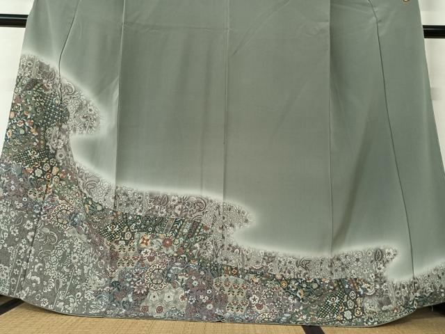 平和屋着物○訪問着 花籬文 暈し染め 金銀彩 やまと誂