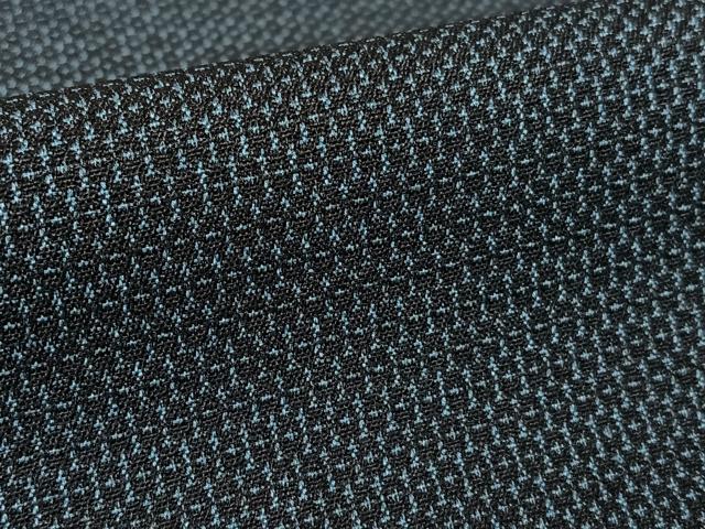 平和屋着物○男性 お召 格子柄 キングサイズ 正絹 逸品 CAAR8368vf