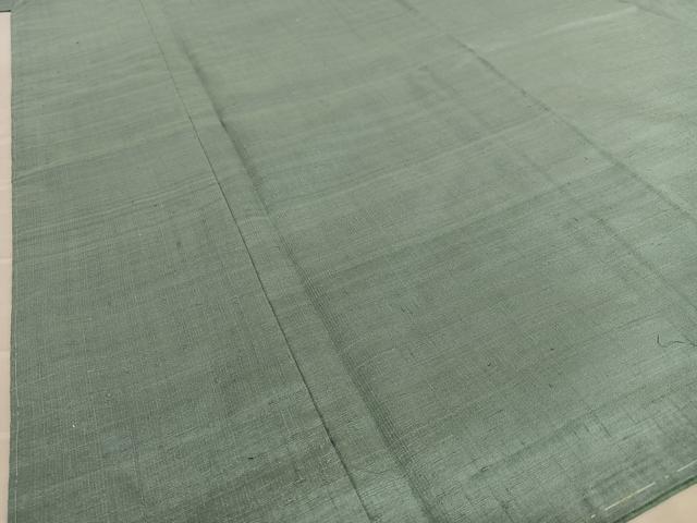 平和屋着物○上質な紬 色無地 藍鼠色 正絹 逸品 AAAY6603zg