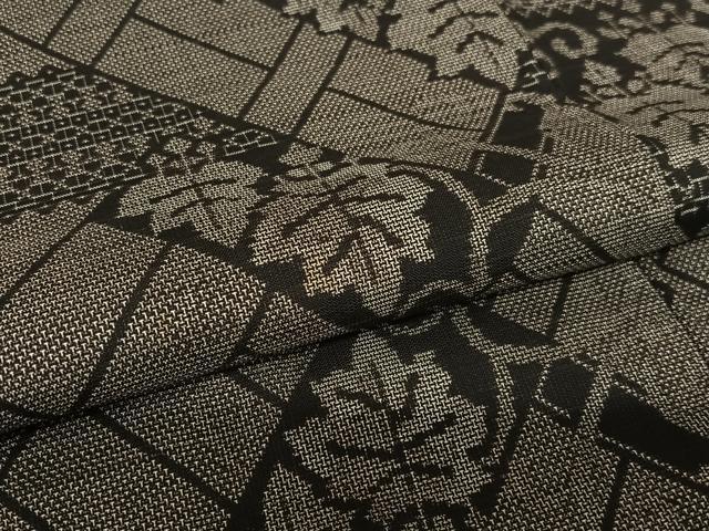 ネセセア nesessaire ノーカラーコート ロング 長袖 つけ襟 茶 F *A628