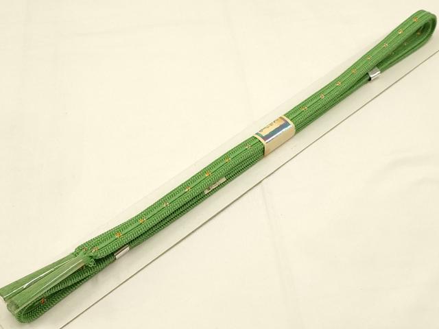 平和屋着物○和装小物 帯締め・帯揚げセット 暈し染め 金糸 正絹 逸品 未