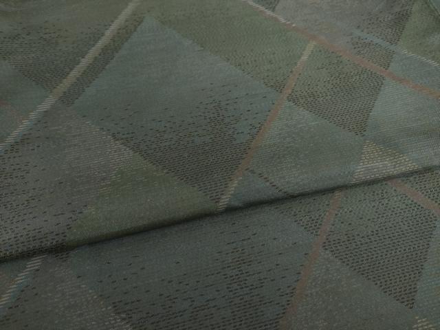 平和屋着物○本場大島紬 格子 正絹 逸品 AAAY7330ck