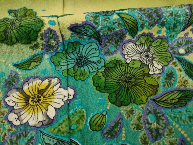 平和屋着物○訪問着 作家物 辻が花 舞花文 正絹 逸品 AAAY7398ck