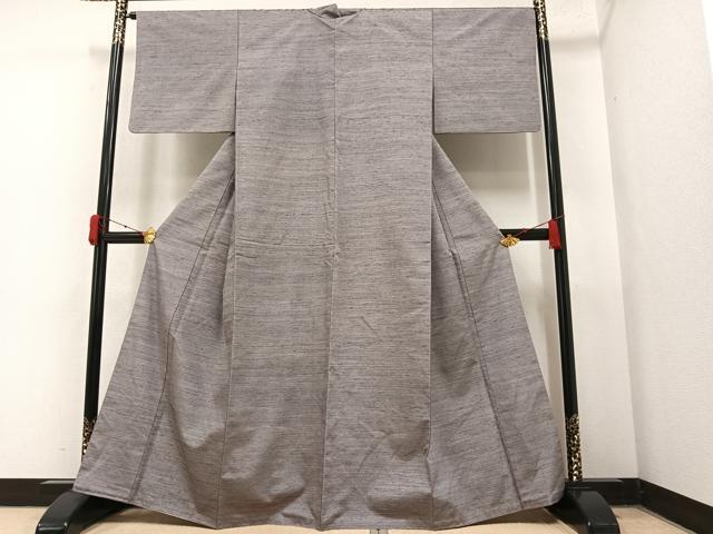 平和屋着物●本場大島紬　雪輪重ね文　正絹　逸品　DAAV1302tw 平和屋着物○本場大島紬 雪輪重ね文 正絹 逸品 DAAV1302tw
