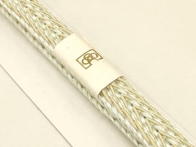 平和屋着物＊夏物　和装小物　上質な帯締め　レース組　平組　正絹　逸品　未使用　AAAY8162ay 平和屋着物＊夏物 和装小物 上質な帯締め レース組 平組 逸品 未使用
