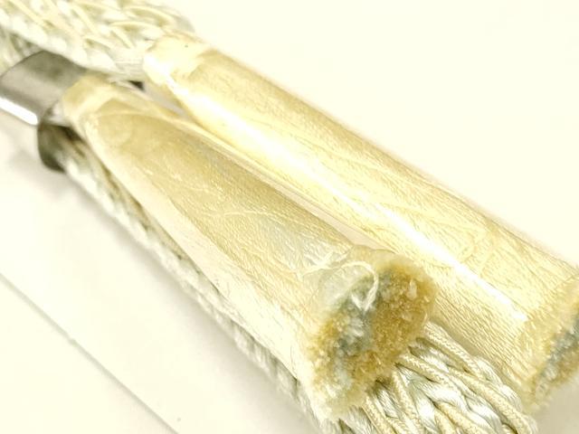 平和屋着物＊夏物 和装小物 上質な帯締め レース組 平組 逸品 未使用