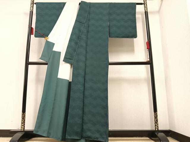 平和屋着物●上質な色無地　高麗納戸色　正絹　逸品　未使用　CAAZ3180yc 平和屋着物○上質な色無地 高麗納戸色 正絹 逸品 未使用 CAAZ3180yc
