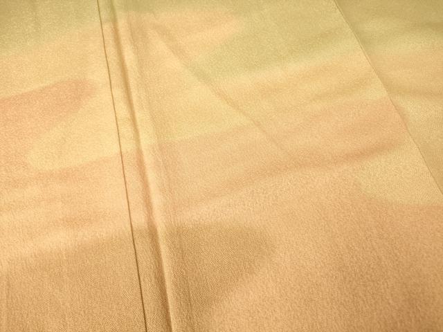 のりまき✾ｍ2098＊新品 正絹 染一つ紋 高砂縮緬 手縫い仕立て 訪問着 のりまき様専用✾m2098＊新品 正絹 染一つ紋 高砂縮緬 手縫い