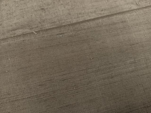 平和屋着物●結城紬　色無地　丼鼠色　正絹　逸品　AAAY8977ph 平和屋着物○結城紬 色無地 丼鼠色 正絹 逸品 AAAY8977ph