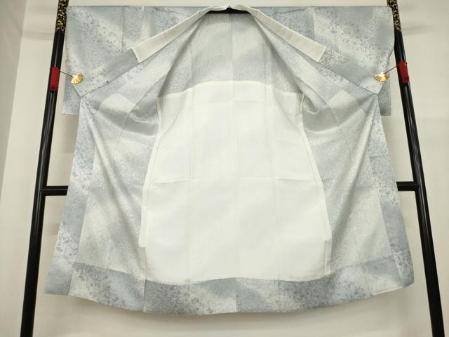 平和屋着物●長襦袢　無双仕立て　雪輪枝花文　暈し染め　正絹　逸品　AAAY9043ck 平和屋着物○長襦袢 無双仕立て 雪輪枝花文 暈し染め 正絹 逸品