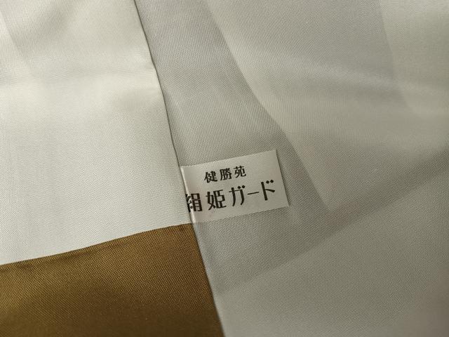 平和屋着物○上質な紬 格子 健勝苑扱い 正絹 逸品 AAAY9896np