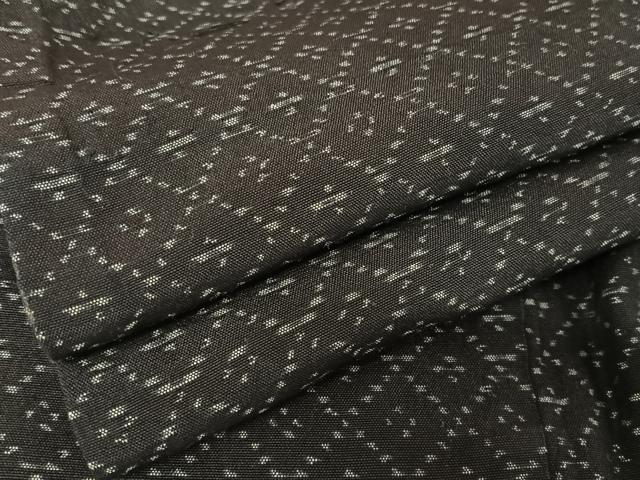 平和屋着物●男性　本場大島紬　菱繋ぎ　正絹　逸品　AAAY9919np