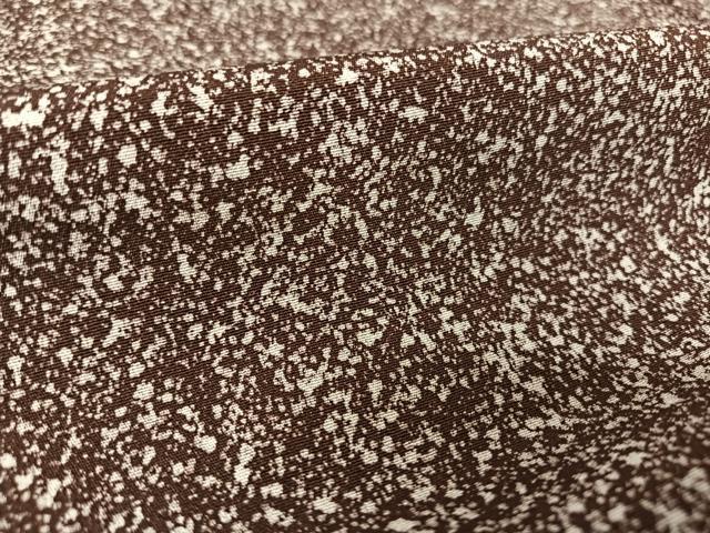 平和屋着物○熊野桂堂 友禅 蝋纈染 小紋 たたき染め 正絹 逸品 AAAY9929np