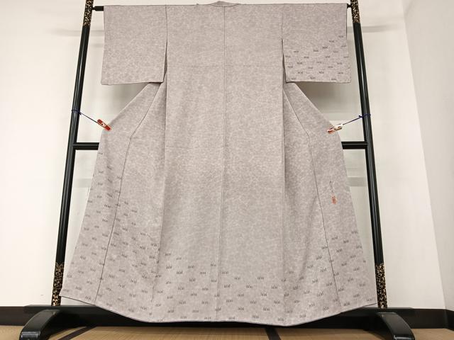 平和屋着物●摺り友禅の第一人者　吉田博　博匠　手描き　訪問着　桐　正絹　逸品　AAAZ0032zg