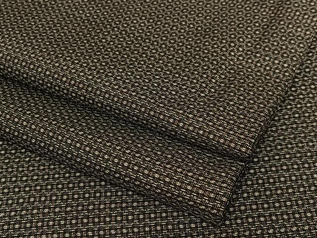 平和屋着物●男性　紬　亀甲絣　正絹　逸品　AAAZ0056zg