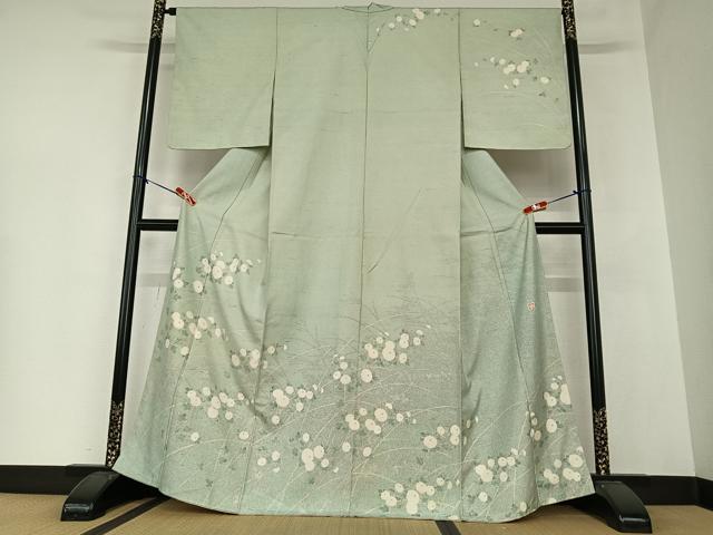 平和屋着物○石川県指定無形文化財 牛首紬 白山工房 手織り 訪問