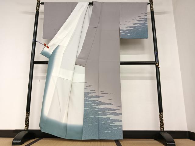 平和屋着物□極上 訪問着 霞文 暈し染め 逸品 未使用 DZAA7323kh5