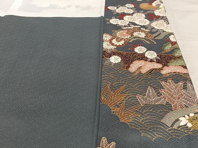 平和屋着物○豪華色留袖 花松文 暈し染め 金彩 正絹 逸品 AAAZ0076zg