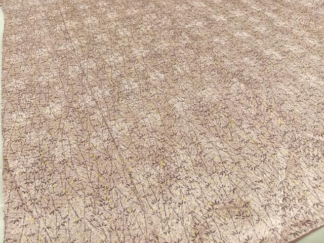 平和屋着物○名門 藤娘きぬたや・総絞り 小紋 草木文 正絹