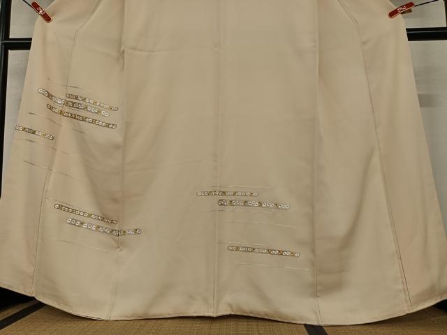 平和屋着物●訪問着　駒刺繍　横段花文　正絹　逸品　AAAZ0136zg 平和屋着物○訪問着 駒刺繍 横段花文 正絹 逸品 AAAZ0136zg