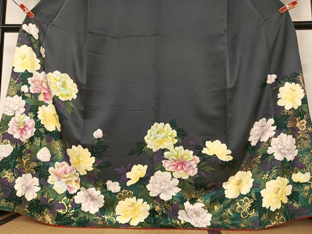 平和屋着物■極上　訪問着　お召地　霞文　暈し染め　逸品　未使用　DZAA7615kh5 平和屋着物□極上 訪問着 お召地 霞文 暈し染め 逸品 未