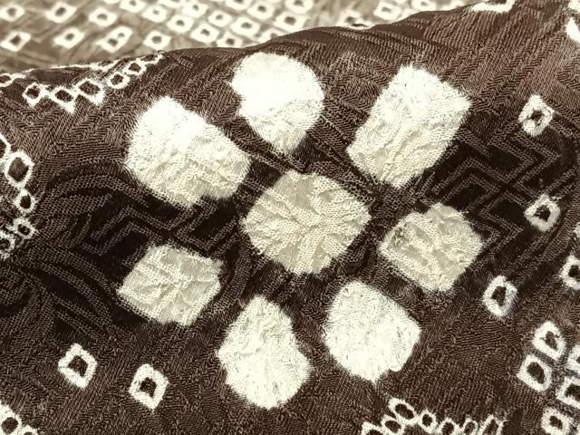 平和屋着物○訪問着 絞り 舞花文 暈し染め さが美扱い 正絹 逸品