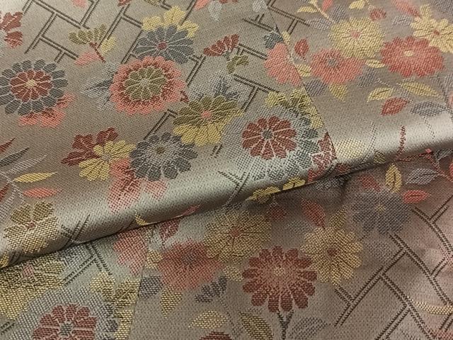 平和屋着物○道行コート 草花文 暈し染め 正絹 逸品 AAAZ0289zg