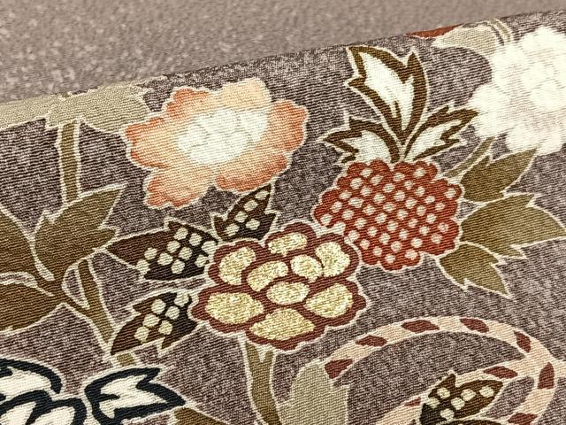 平和屋着物○訪問着 友禅 立波花筏文 暈し染め 金彩 正絹