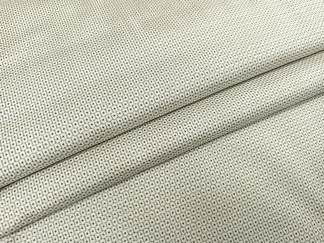 平和屋着物●男性　本場大島紬　白大島　100亀甲　総詰め　正絹　逸品　未使用　AAAZ0559ph