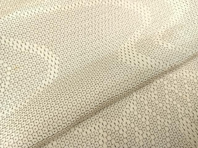 平和屋着物○本塩沢 110亀甲 百柄 吉祥文 正絹 逸品 AAAZ0600ph