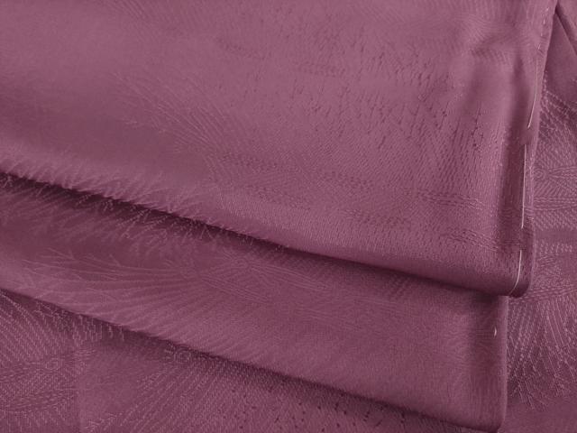 平和屋着物●上質な色無地　京紫色　正絹　逸品　未使用　AAAZ0645ck