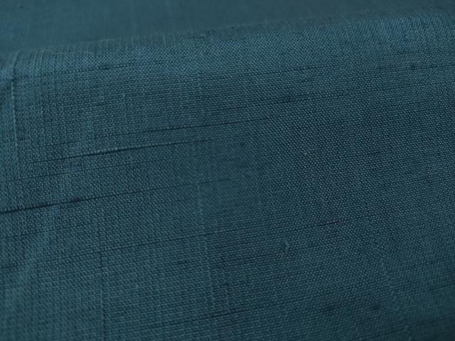 平和屋着物○男性 紬 色無地 褐返色 キングサイズ 正絹 逸品 AAAZ0665ck