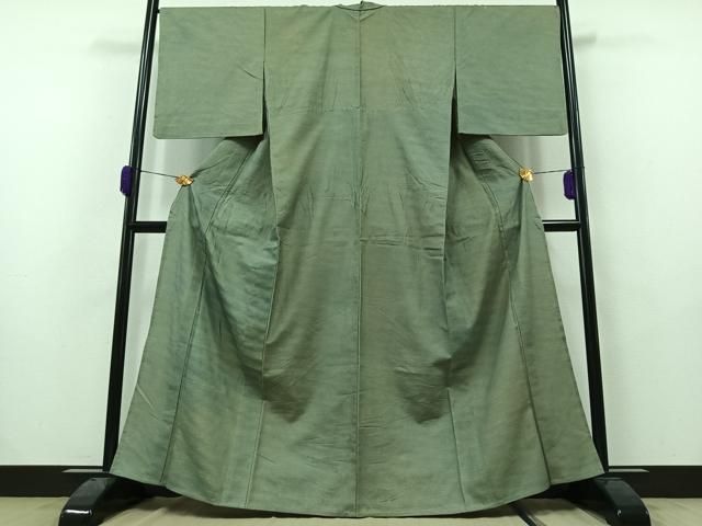 平和屋着物▽上質な紬　単衣　霞文　正絹　逸品　AAAZ0708jh 平和屋着物▽上質な紬 単衣 霞文 正絹 逸品 AAAZ0708jh