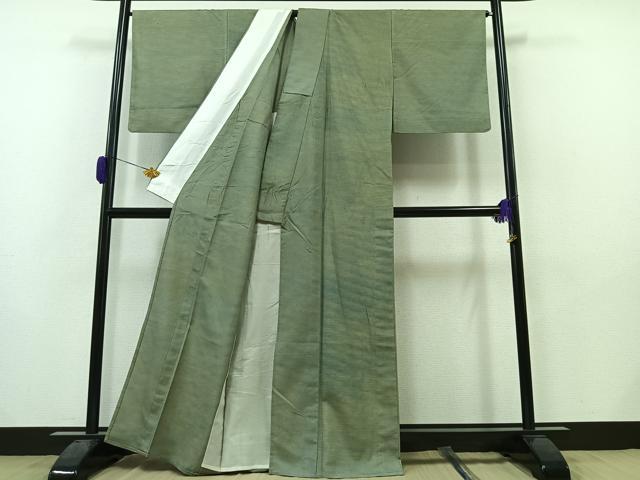 平和屋着物＃道中着 雲重ね松竹梅文 ロング丈 正絹 逸品 CAAT5764id