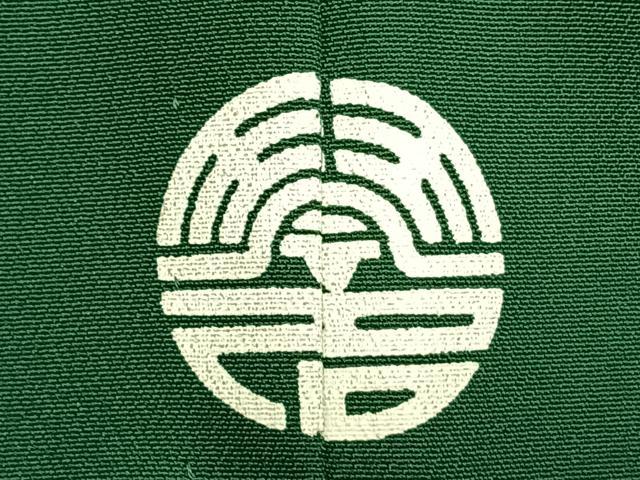 平和屋着物▽訪問着 単衣 扇面花鳥文 金彩 洗える着物 AAAZ1403fyの