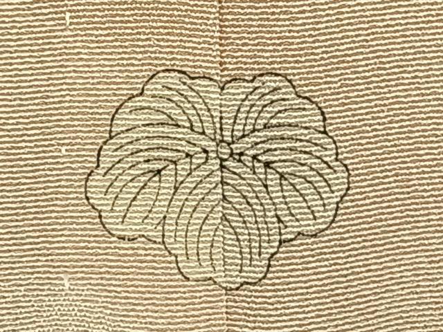 平和屋着物▽訪問着 単衣 作家物 枝花文 正絹 逸品 AAAZ1479fy