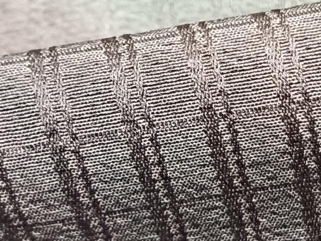 平和屋着物▽上質な小紋 単衣 霞文 正絹 逸品 AAAZ1486fy