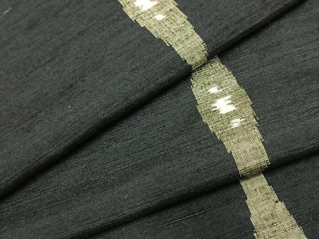 平和屋着物▽上質な紬　単衣　立涌文　正絹　逸品　未使用　AAAZ1659fy