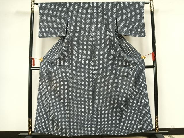平和屋着物▽上質な小紋　単衣　抽象文様　正絹　逸品　AAAZ1660fy 平和屋着物▽上質な小紋 単衣 抽象文様 正絹 逸品 AAAZ1660fyの通販は