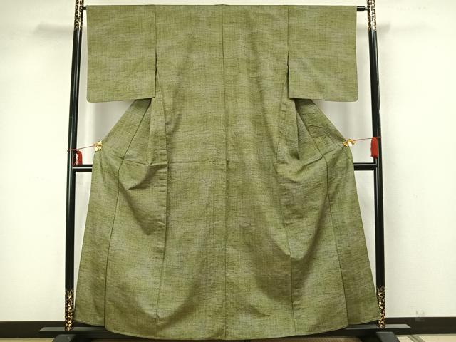 平和屋着物▽上質な紬　単衣　縞　正絹　逸品　AAAZ1720fy 平和屋着物▽上質な紬 単衣 縞 正絹 逸品 AAAZ1720fyの通販はau PAY