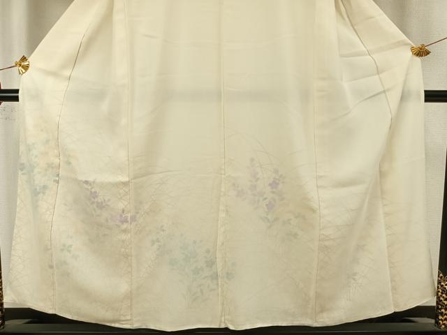 平和屋着物▽訪問着 単衣 無双 紗袷 紗×絽 蔦の