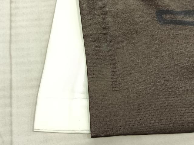 平和屋着物▽訪問着　無双　紗袷　紗×絽　幾何学文　正絹　逸品　AAAZ1738fy_7