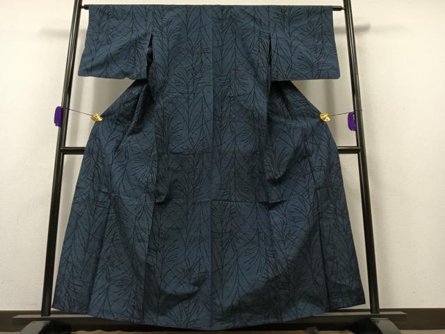 平和屋着物▽上質な紬　単衣　薄文　正絹　逸品　AAAZ2344jh 平和屋着物▽上質な紬 単衣 薄文 正絹 逸品 AAAZ2344jh