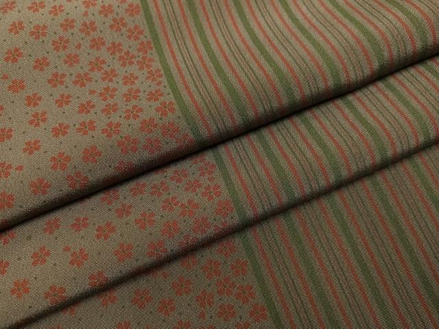 平和屋着物●上質な小紋　桜間道　正絹　逸品　AAAZ2365ph