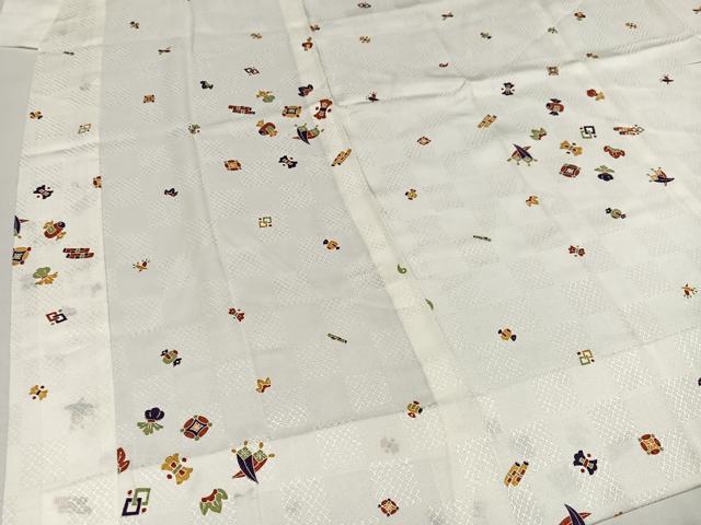 平和屋着物○トキワ商事 美の花 長襦袢 無双仕立て 宝尽くし 丹後