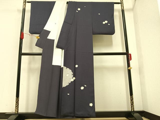 平和屋着物○訪問着 雪輪梅文 金彩 正絹 逸品 AAAZ2382ph